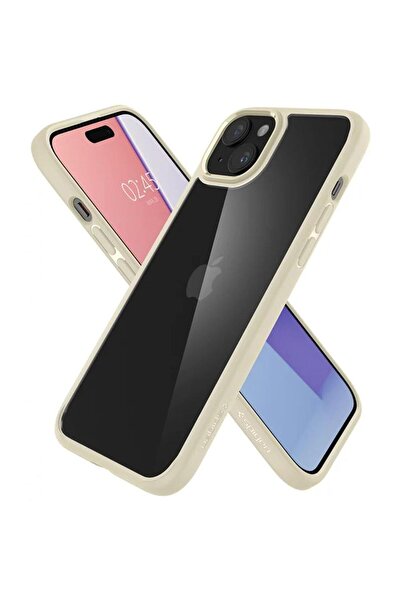 Spigen Ultra Hybrid Case iPhone 15 Plus Sand Beige
