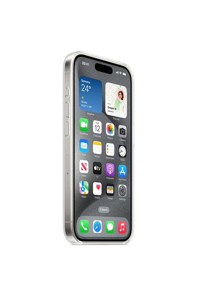 Apple Husa Originala iPhone 15 Pro Max, MagSafe, Clear