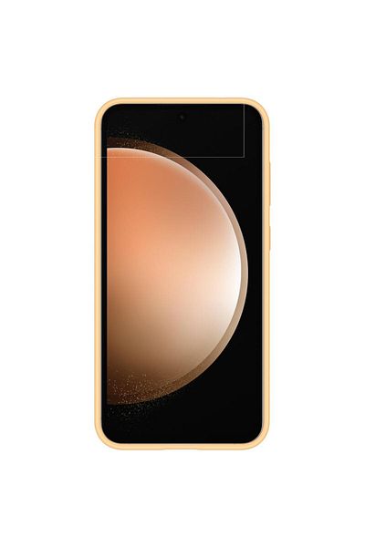 Samsung Original Silicone Cover Galaxy S23 Fe Apricot