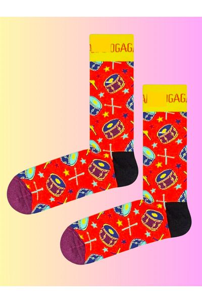 Shuttle Park Special Series Happy Colorful Queen Pattern Socks Fun Comfortable Design Style Socket Seamless Socks