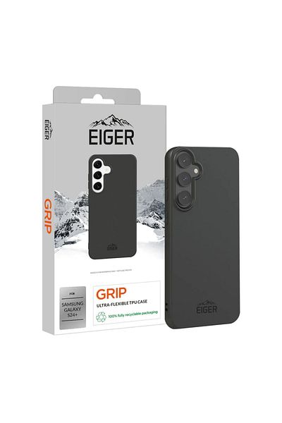 EIGER Grip Case Samsung Galaxy S24 Plus Black