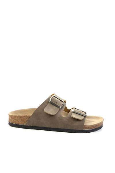 Bambi Γυναικείες παντόφλες Mink Nubuck - K04819182271