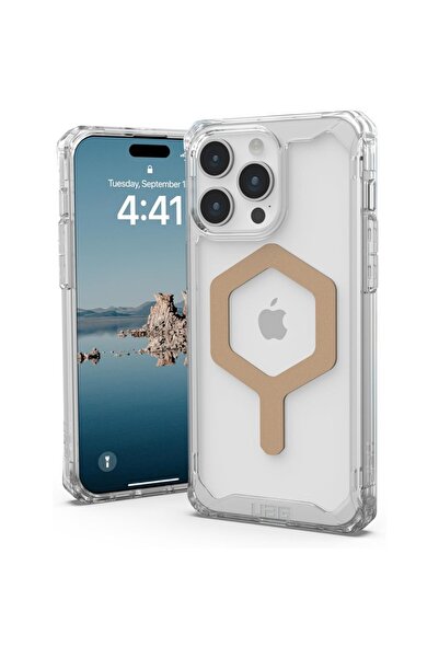 UAG Husa Plyo MagSafe Series iPhone 15 Pro Max Ice Gold