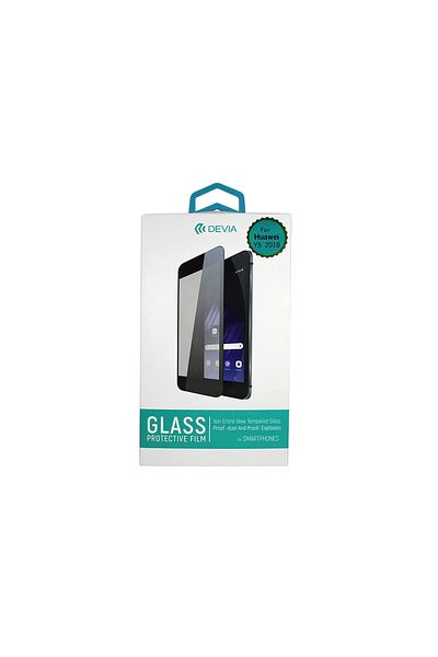 Devia Folie Huawei Y5 2018 Frame Sticla Full Fit Black