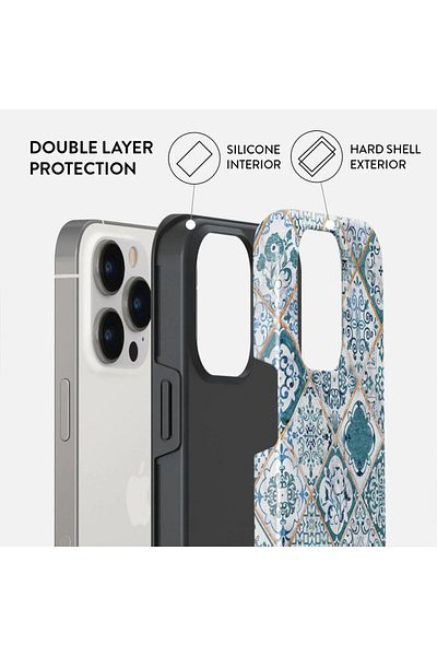 BURGA Husa Dual Layer Tropical Oasis Iphone 15 Pro Max