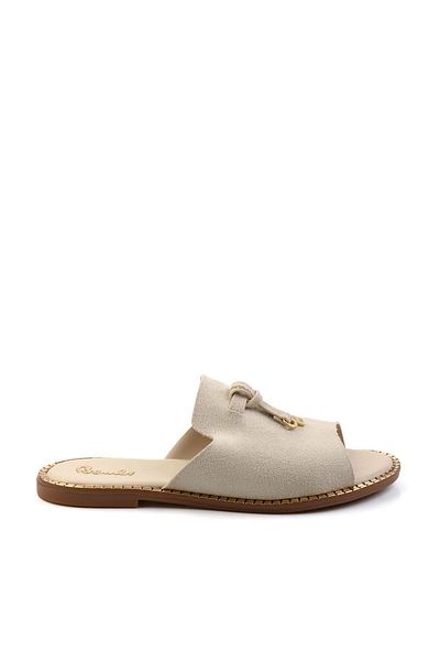 Bambi Beige Women's Slippers K04021001072