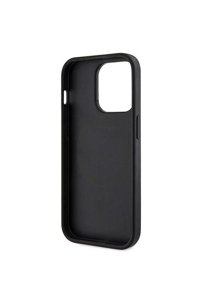 Guess Case 4g Printed Stripes Magsafe Iphone 15 Pro Black