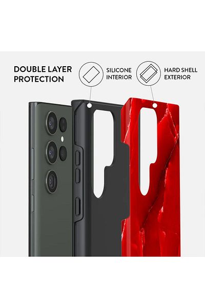 BURGA Dual Layer Wild Blaze Samsung Galaxy S23 Ultra case