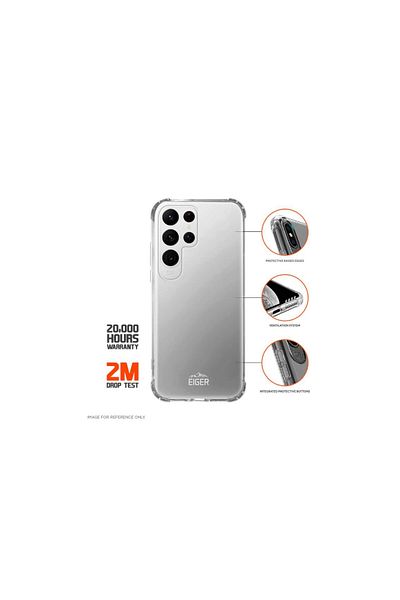 EIGER Samsung Galaxy S22 Ultra Ice Grip Clear case