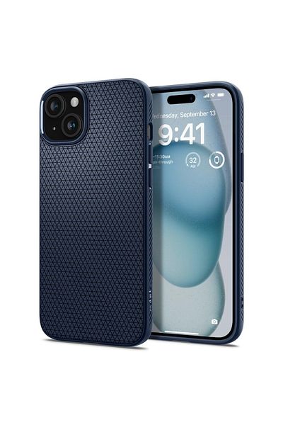 Spigen Case Liquid Air Iphone 15 Navy Blue