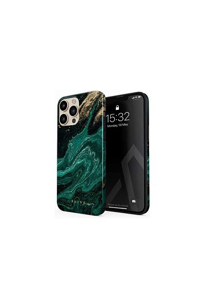 BURGA Iphone 14 Pro Max Dual Layer Emerald Pool case