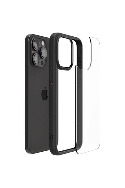 Spigen Case Ultra Hybrid Iphone 15 Pro Matte Black