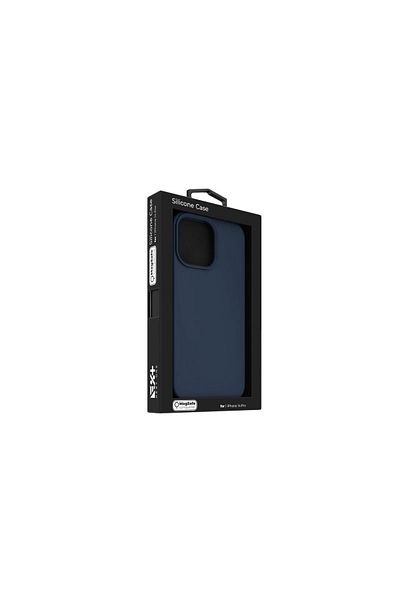 NEXT ONE Husa Iphone 14 Pro Silicon, Magsafe, Royal Blue