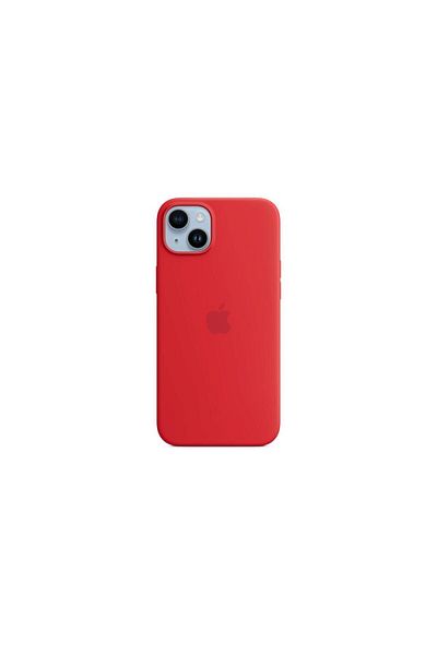 Apple Original iPhone 14 Plus Silicone Case, Magsafe, Red