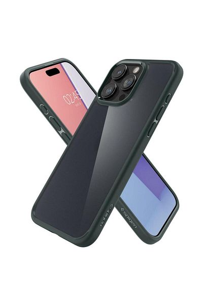 Spigen Ultra Hybrid Iphone 15 Pro Max Frost Green case