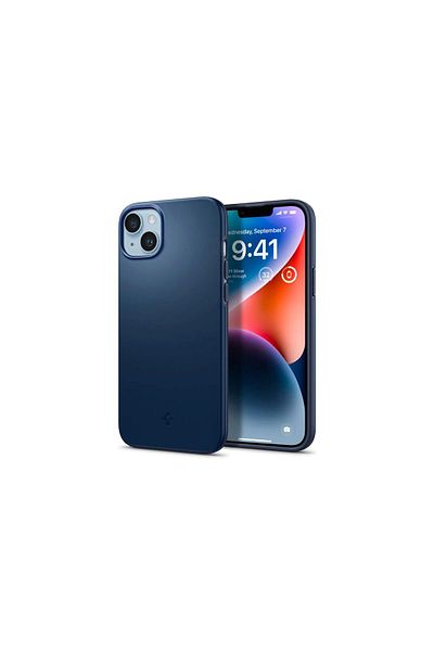 Spigen Iphone 14 Thin Fit Navy Blue case