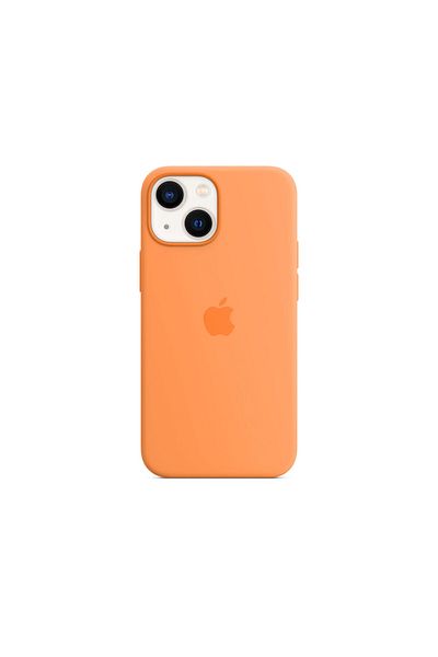 Apple Husa Original Iphone 13 Silicon, Magsafe, Marigold