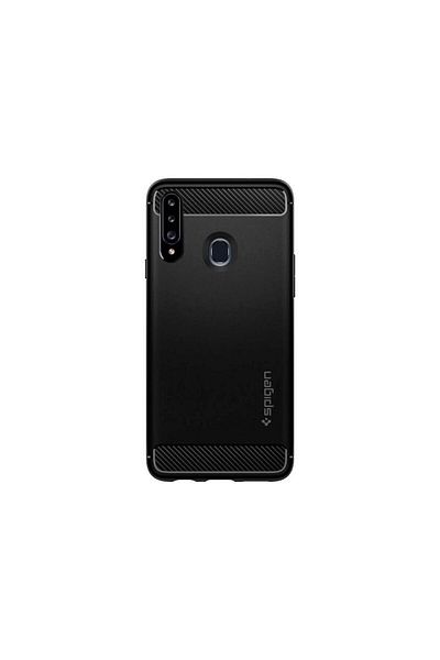 Spigen Samsung Galaxy A20s Rugged Armor Matte Black case