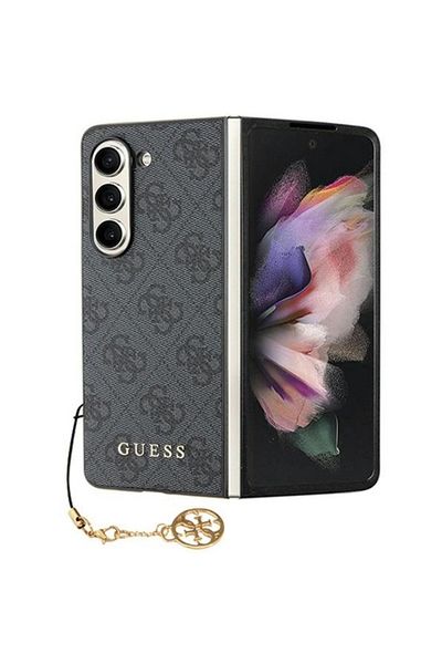 Guess Case 4G Charms Samsung Galaxy Z Fold5 Gray