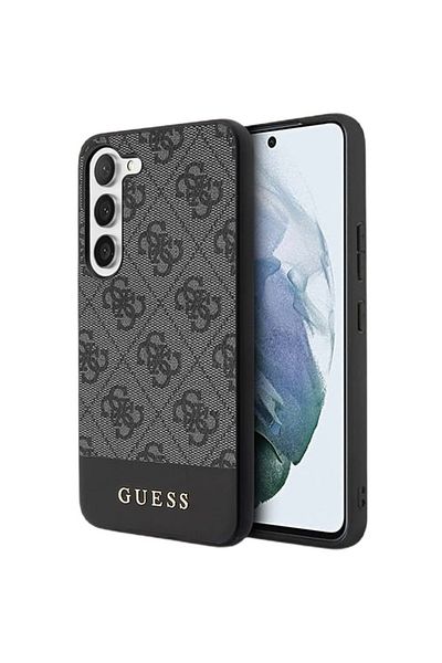 Guess Case 4g Stripe Logo Samsung Galaxy S24 Plus Gray