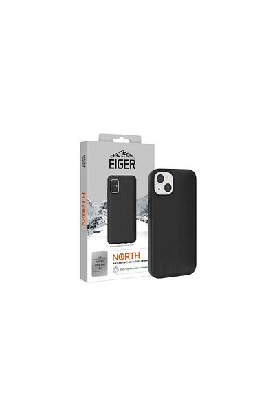 EIGER Husa iPhone 14 North Case Black