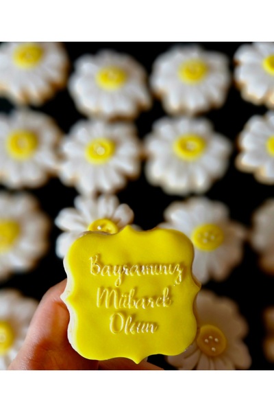 Mimosa Bakery Bayram Özel Şeker Hamurlu Butik Kurabiye-20 Adet