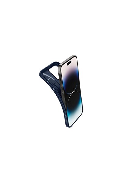 Spigen Husa iPhone 14 Pro Liquid Air Navy Blue