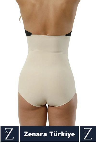 Zenara No Trace No Show Anti-Slip Slimming Tightening Recovering Laser Cut High Waist Slip Corset