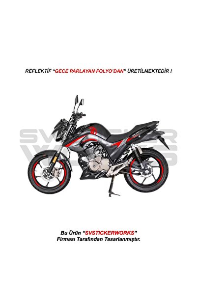 ARONA Mondial Drift L Gece Parlayan Sticker Set Paketi Jant Hediyeli !