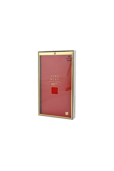 Just Must Vintage Red Universal Wallet Case (SMARTPHONE BETWEEN 3" AND 5.1")