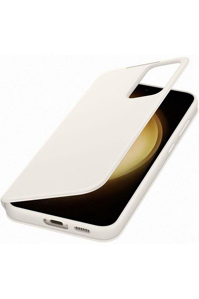 Samsung Husa Originala Smart View Wallet Cover Galaxy S23 Plus Cream