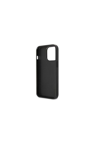 Guess Case Iphone 13 Pro 4g Saffiano Double Card Black