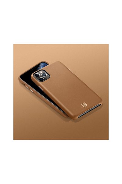 Spigen Husa iPhone 11 Pro Spigen La Manon Calin Camel Brown