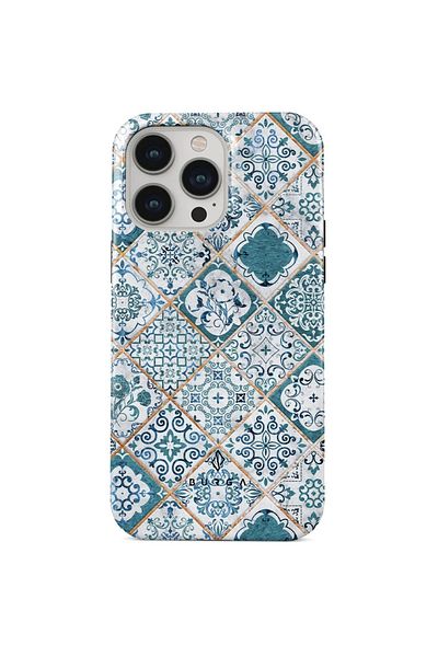 BURGA Husa Dual Layer Tropical Oasis Iphone 15 Pro Max