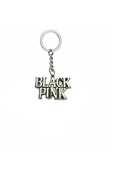 Herşey Nota Blackpink Logo Unisex Metal Keychain – K-Pop Fan Merch