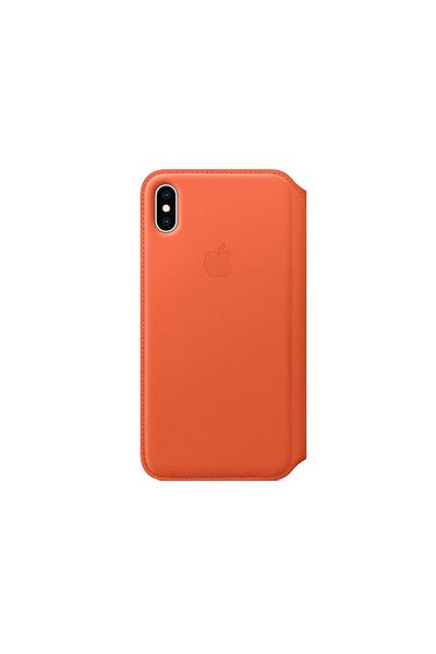 Apple Husa Original iPhone XS Max Leather Folio Sunset