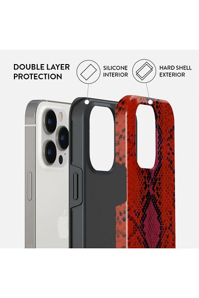 BURGA Dual Layer Wild Pomegranate Case Iphone 15 Pro Max