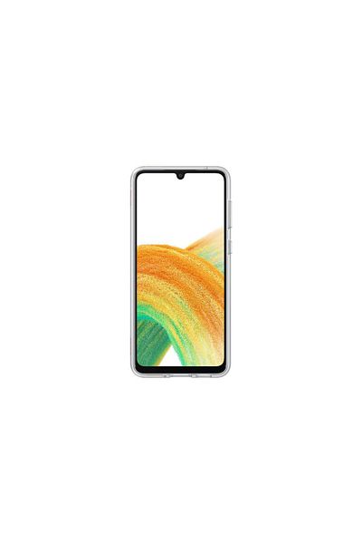 Samsung Original Galaxy A33 5g Slim Strap Cover Transparent
