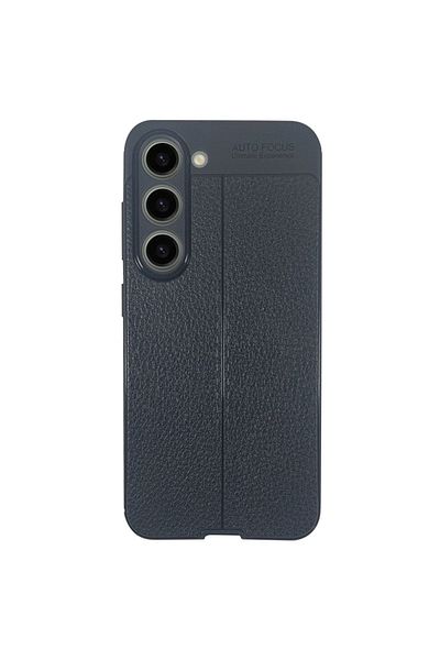 Devia Case Leather Texture Shockproof Samsung Galaxy S23 Black