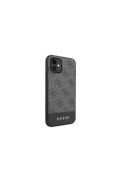Guess Husa Iphone 11 4g Stripe Logo Gri