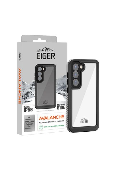EIGER Avalanche case Samsung Galaxy S24 Plus Black