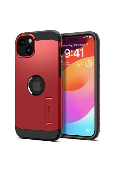 Spigen Case Tough Armor Magsafe Iphone 15 Red