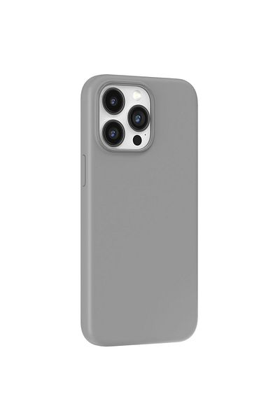Devia Silicon Nature Series iPhone 15 Pro case Gray
