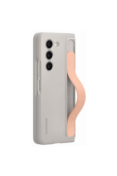 Samsung Husa Originala Standing Cover with Strap Galaxy Z Fold5 Sand