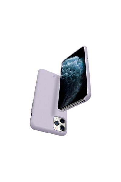 Spigen Husa iPhone 11 Pro Max Spigen Cyrill Silicone Lavender