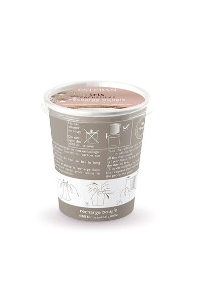 Esteban Paris Iris Cachemire Candle Reserve Tester -