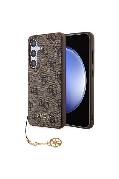 Guess Case 4g Charms Samsung Galaxy S24 Brown