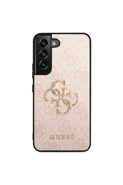 Guess Case Pu 4g Metal Logo Samsung Galaxy S23 Pink