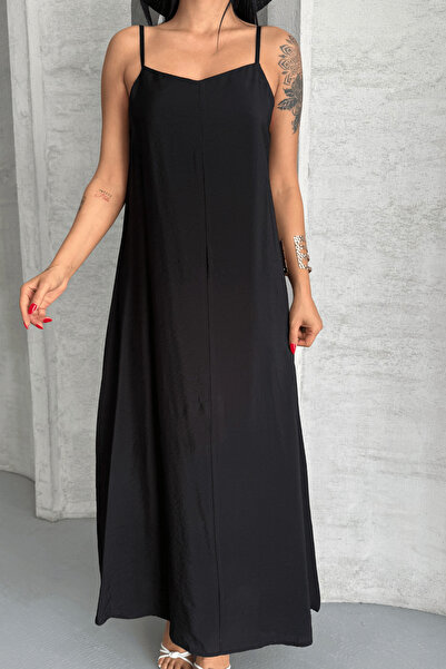 giyimmasalı Φόρεμα Lilyum Fabric - ΜΑΥΡΟ