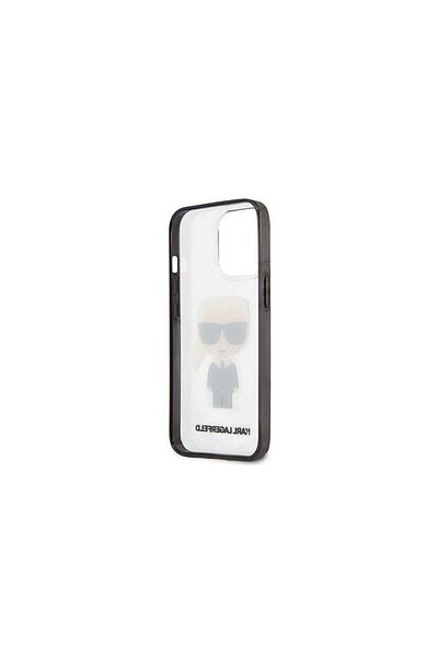 Karl Lagerfeld Iphone 13 / 13 Pro case Ikonik Karl Transparent